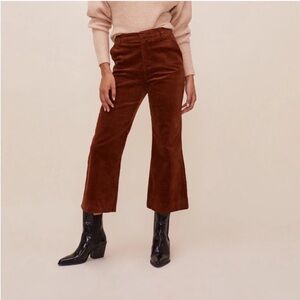 ASTR the Label Wide Leg Flare Crop
Corduroy Pants size Large Brown